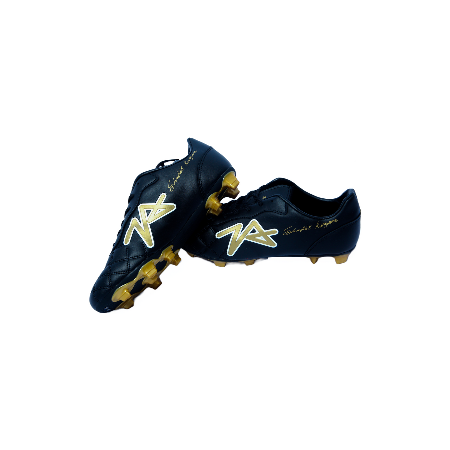 Shosholoza Shakes Kungwane Gold and Black Soccer Boot