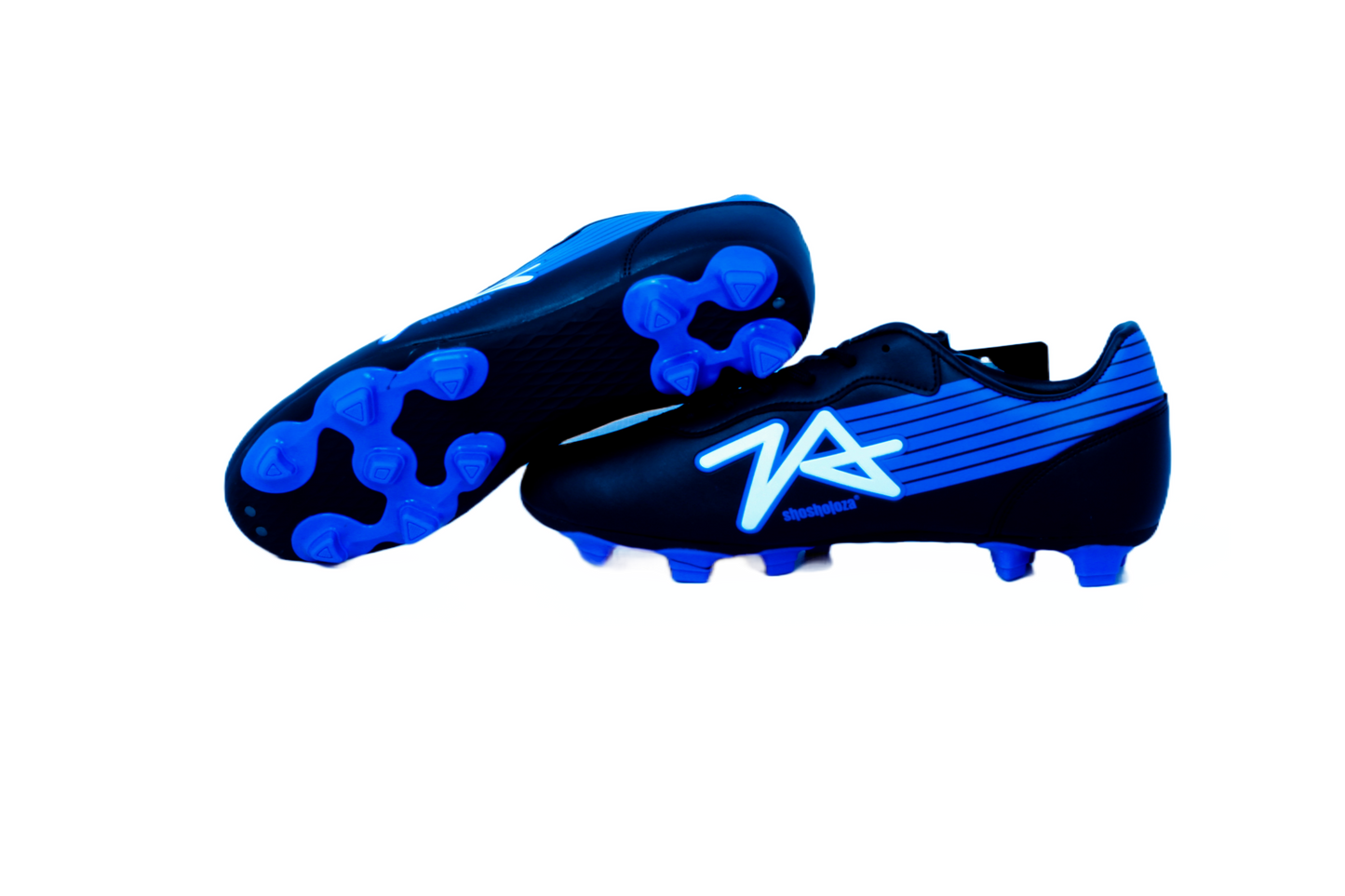 Shosholoza Alagiro Black and Blue Soccer Boot